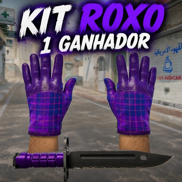 Rifa N. 1171 - 😈1.000 Números! 💜Full KIT ROXO!